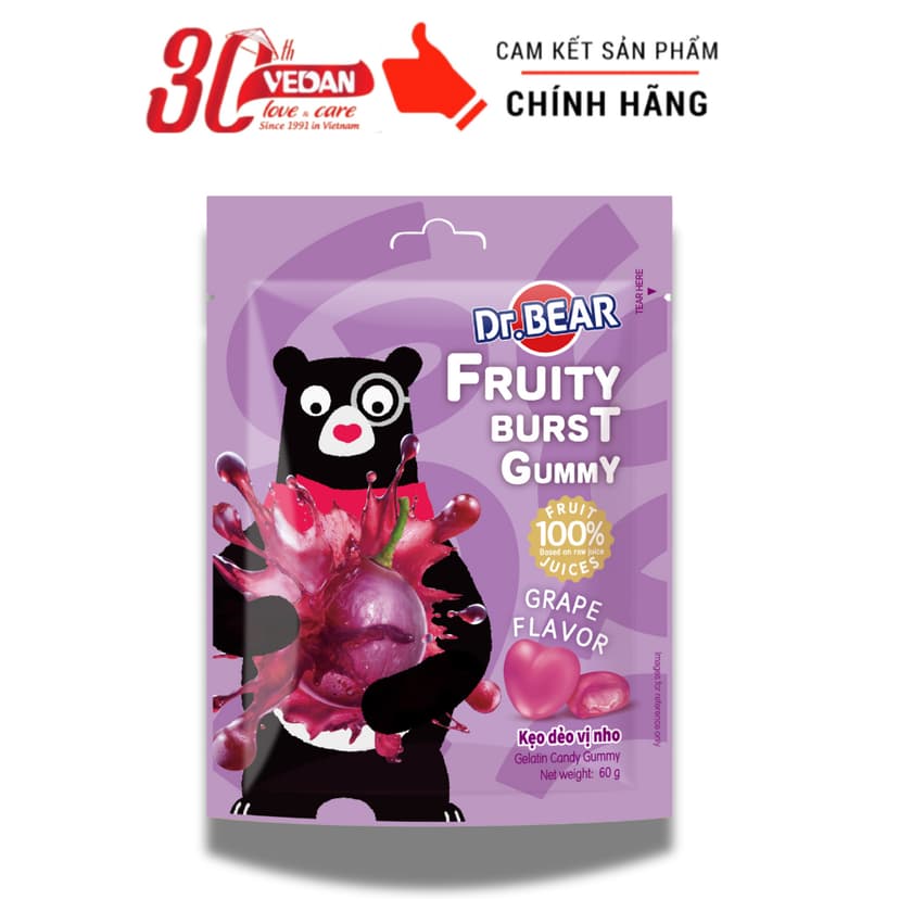 Ảnh Kẹo Dẻo Nhập Khẩu DR.BEAR 1