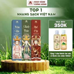 Thumbnail Nhang mùi tết Bách Thảo, Trầm Bắc, Quế Chi ít khói không hóa chất chiết xuất hoàn toàn từ thiên nhiên 1