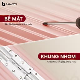 Thumbnail Vali Bamozo Khung Nhôm 9066 Size 20/24 Cao Cấp 2