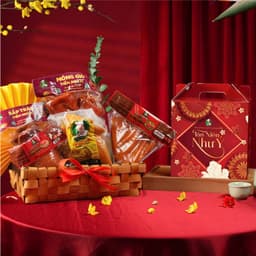 Thumbnail VỎ HỘP QUÀ TẾT IKA Kích thước 210x140x200 mm 2