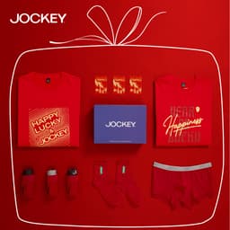 Thumbnail Áo thun T-shirt đỏ Jockey cotton Happiness - J4100 2