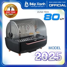 Thumbnail Máy sấy chén bát tiệt trùng Hàn Quốc Style Ecalite ED-LY80LUX, 2 tầng, khử trùng tia UV 1