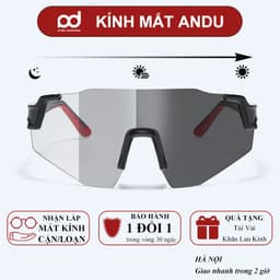 Thumbnail Kính ĐỒI MÀU chắn bụi  ANDU phù hợp đi đường và hoạt động ngoài trời kiểu dáng thể thao 1