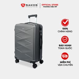 Thumbnail Vali Kéo Nhựa Du Lịch STARGO SYMMETRY Z26 - Size M (24inch)/ Ký Gửi (Trung) - Khóa Số - Nhựa ABS 1