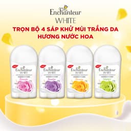 Thumbnail Sáp khử mùi Enchanteur trắng da gấp 2 lần từ Niacinamide & Kem sữa tươi 40g 1