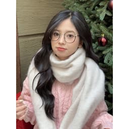 Thumbnail Gọng kính cận thời trang nam nữ ANNA kim loại dáng vuông unisex cá tính OL 21100 3