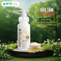 Thumbnail Sữa Tắm Dưỡng Ẩm Tinh Dầu Thiên Nhiên Mịn Da BFO Belight Chai 700ml 4