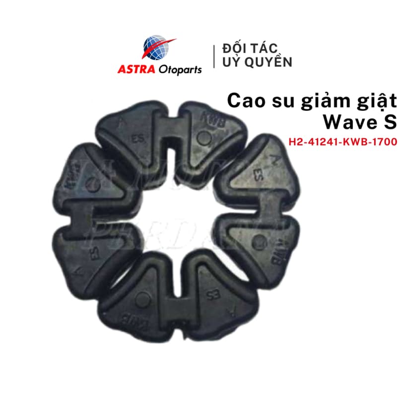 Ảnh Cao Su Đùm/ Giảm Giật/ Giảm Chấn ASPIRA mã H2-41241-KWB-1700 cho xe Honda Wave S 110 3