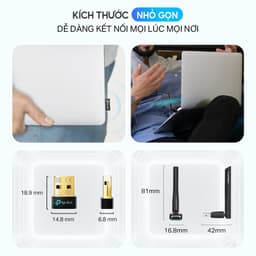 Thumbnail Bộ USB Adapter Chuyển Đổi Bluetooth TP-Link UB500 Plus USB Bluetooth 5.3 3