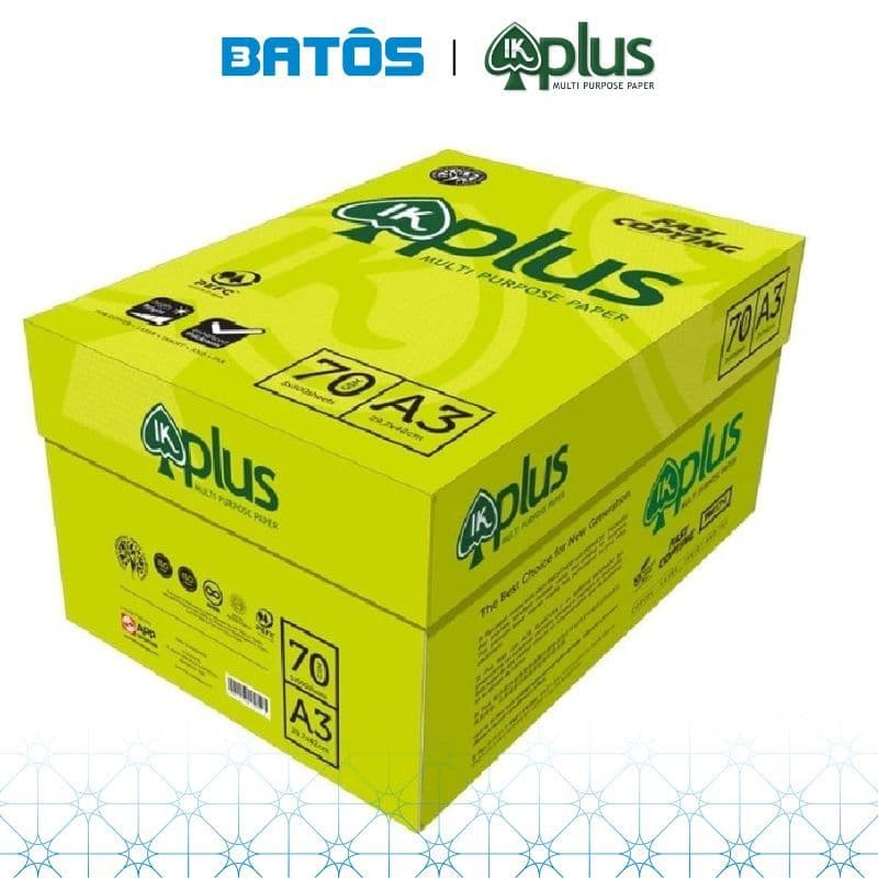 Ảnh Giấy A3 IK Plus 70gsm, 500 tờ/ Ream, nhập khẩu từ Indonesia. 3