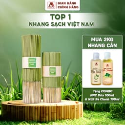 Thumbnail Nhang Cân 1kg An An hương Khuynh Diệp chiều dài 30 cm 40 cm tiết kiệm hơn 1