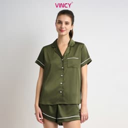 Thumbnail Bộ Đồ Shorts Vải Satin Vincy BSS102W21 3