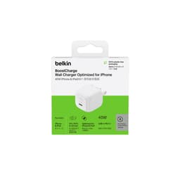 Thumbnail Củ sạc nhanh 45W Belkin 1 cổng USB-C, PD 3.0 PPS GanN - Màu trắng 2