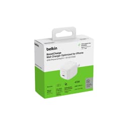 Thumbnail Củ sạc nhanh 45W Belkin 1 cổng USB-C, PD 3.0 PPS GanN - Màu trắng 3