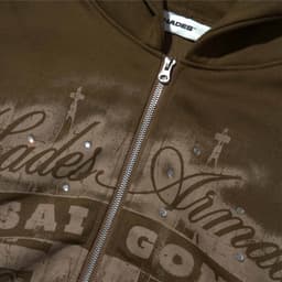Thumbnail HADES Saigon Vital Hoodie - HADES Brand chính hãng Hoodie zip vải nỉ unisex 2