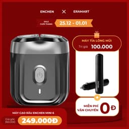 Thumbnail Combo máy cạo râu Enchen Mini 6 & máy tỉa lông mũi Enchen EN005 - Hàng chính hãng 1