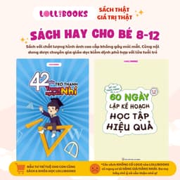 Thumbnail Bộ Sách 42 ngày trở thành Trạng Nguyên Nhí và sổ tay thực hành 60 Ngày Lập Kế Hoạch Học Tập Hiệu Quả - Lollibooks 1