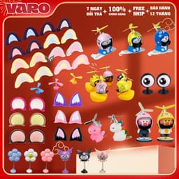 Thumbnail Kính Phi Công, Kính UV Tai Gấu, Mèo Chong chóng Các loại sừng Gắn Nón Bảo Hiểm Varo 1