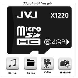 Thumbnail Thẻ nhớ JVJ 4G Class 10 - Chuyên dụng tốc độ cao 2