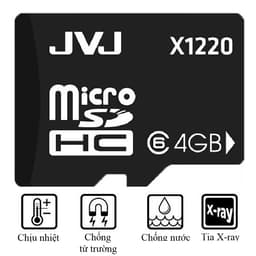 Thumbnail Thẻ nhớ JVJ 4G Class 10 - Chuyên dụng tốc độ cao 1