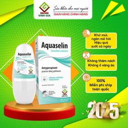 Thumbnail Lăn Khử Mùi AQUASELIN Nữ Nhẹ Sensitive Women Giảm Mùi Hôi, Khô Thoáng Nách  - 50ml 1