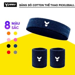 Thumbnail Băng cổ tay thấm mồ hôi thoáng khí phù hợp chơi thể thao gym, bóng bàn...Yasu 0235( 1 chiếc) 2