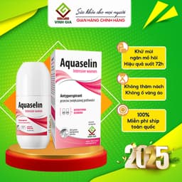 Thumbnail Lăn Nách Dành Cho Nữ AQUASELIN Intensive Women Giúp Giảm Mùi Hôi, Khô Thoáng Nách 50ml 1