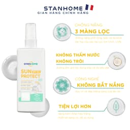 Thumbnail Kem Chống Nắng Cho Mặt Và Toàn Thân STANHOME Sun Protect An Toàn Cho Da Nhạy Cảm 125ML 2