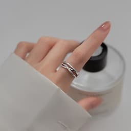 Thumbnail Nhẫn bạc LoveU Nhẫn bạc Tiệm bạc 21Centimeters 2