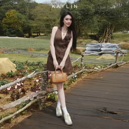 Thumbnail Set KAYLIN áo Gile đính hoa phối quần short chất vải cotton Tuytsi phong cách trẻ trung - N2388 3