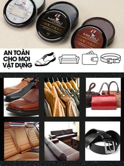 Thumbnail Xi Đánh Giày Shoe Polish MINSU M7939 Dạng Sáp Giúp Đánh Bóng, Bổ Sung Màu Cho Giày, Đồ Da, Ghế Sofa, Túi Xách, Nội Thất 3