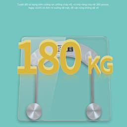 Thumbnail Cân sức khỏe điện tử SOKANY SK-19030 mặt kính trong suốt chịu lực đến 180kg 3
