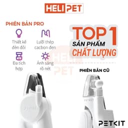 Thumbnail Kìm Cắt, Bấm Móng Chó Mèo Có Đèn Led PETKIT Pro - HeLiPet 3