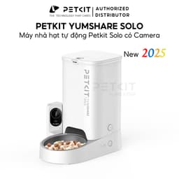 Thumbnail Máy Ăn, Máy Nhả Hạt Cho Mèo Chó PETKIT YUMSHARE SOLO 3L có Camera Điều khiển từ xa qua APP thông minh 1