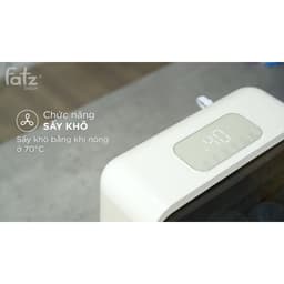 Thumbnail Máy úp bình sữa (tiệt trùng/sấy khô/khử mùi/bảo quản) UVC công nghệ PLASMA i-Tidy 3 FATZBABY FB4602HB 4