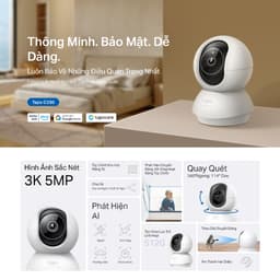 Thumbnail Camera Wi-Fi TP-Link Tapo C230 - Độ phân giải 5MP 3K Siêu Nét, Tính Năng A.I 4