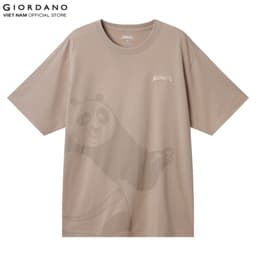 Thumbnail GIORDANO Áo Thun Nam Ngắn Tay In Hình Kungfu Panda Print Tee 01095223 2