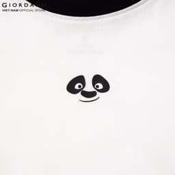 Thumbnail GIORDANO Áo Thun Nữ Ngắn Tay In Hình Kungfu Panda Print Tee 05395225 2