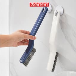 Thumbnail Bàn Chải Nhà Vệ Sinh, Chổi Cọ Toilet Đa Năng Kèm Cây Kẹp Rác - OENON 1