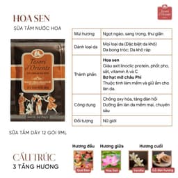 Thumbnail Sữa tắm dây Tesori d’Oriente 9ml tiện dụng phù hợp đem đi du lịch 4