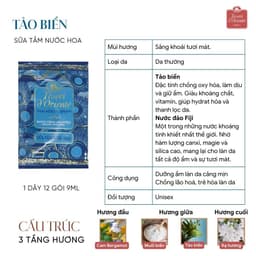 Thumbnail Sữa tắm dây Tesori d’Oriente 9ml tiện dụng phù hợp đem đi du lịch 2