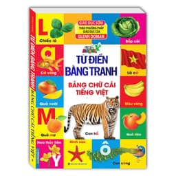 Thumbnail Sách - Combo 2c Từ điển bằng tranh Rau củ quả + Bảng chữ cái tiếng việt ( bìa cứng )(kèm quà tặng) 4