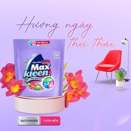 Thumbnail Combo 4 Túi Viên Giặt Xả MaxKleen Hương Ngày Thư Thái / Nước Hoa Huyền Diệu (34 viên/túi) 2