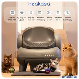 Thumbnail Máy dọn vệ sinh cho mèo NEAKASA M1 - Thiết kế OPEN-TOP Nhà vệ sinh cho mèo từ 1 - 15 kg 2