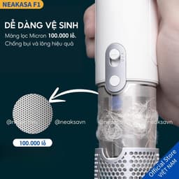 Thumbnail Máy sấy lông cho chó mèo NEAKASA F1 nhỏ gọn công suất 1200w độ ồn thấp 4