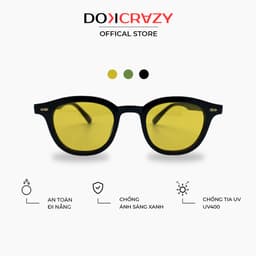 Thumbnail Kính mát DOKCRAZY TIGA cao cấp, thiết kế Basic dễ phối đồ, chống UV400 sang chảnh Hot Trend Hàn Quốc 1