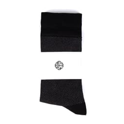 Thumbnail Tất Cổ Cao Mang Giày Tây, Sọc chéo gợn sóng - Cotton Co Giãn Thấm Hút Tốt VO11 - Thương Hiệu Be Classy 2
