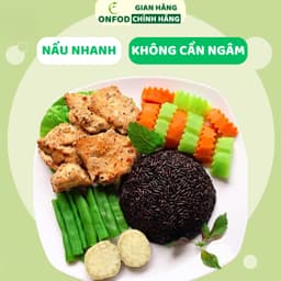 Thumbnail Gạo lứt đen dẻo điện biên organic ONFOD dành cho người giảm cân, thực dưỡng, ăn kiêng, tiểu đường, béo phì 500g 1kg 2