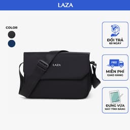 Thumbnail Túi đeo messenger nam nữ LAZA Suma Bag 473S - Chất liệu canvas trượt nước - Bảo hành chính hãng 1