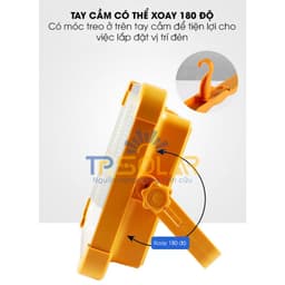 Thumbnail {QUÀ TẶNG} Đèn cầm tay đa năng 3 màu ánh sáng năng lượng mặt trời TP Solar Công suất 100W TP-X100N 4